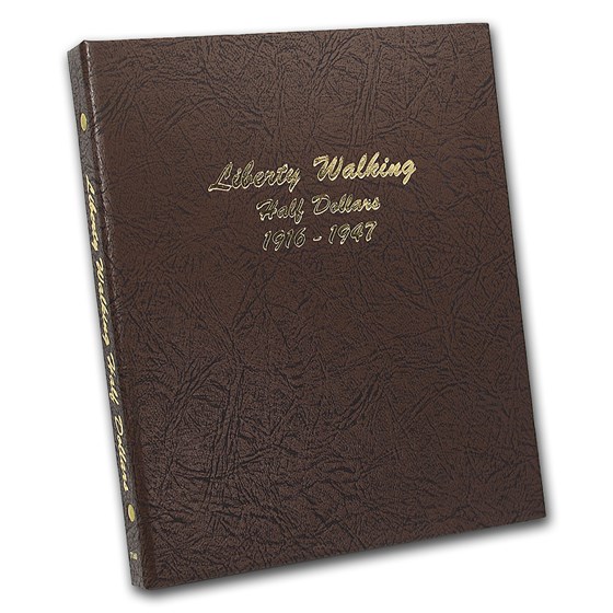 Dansco Album #7160 - Liberty Walking Half Dollars 1916-1947 Dansco Album #7160 - Liberty Walking Half Dollars 1916-1947